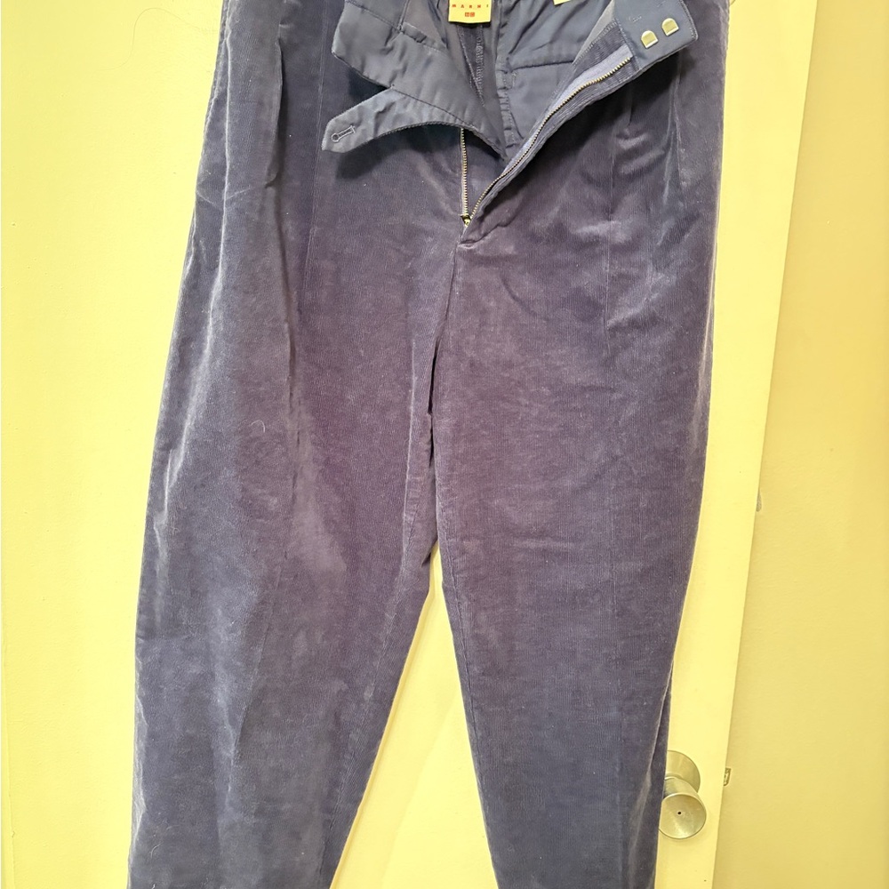 Marni x Uniqlo - navy corduroy size Large